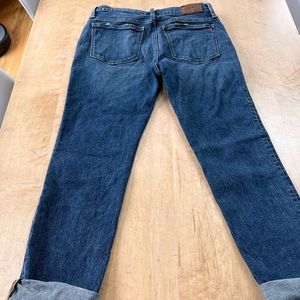 Madewell Tomboy Straight jean size 26